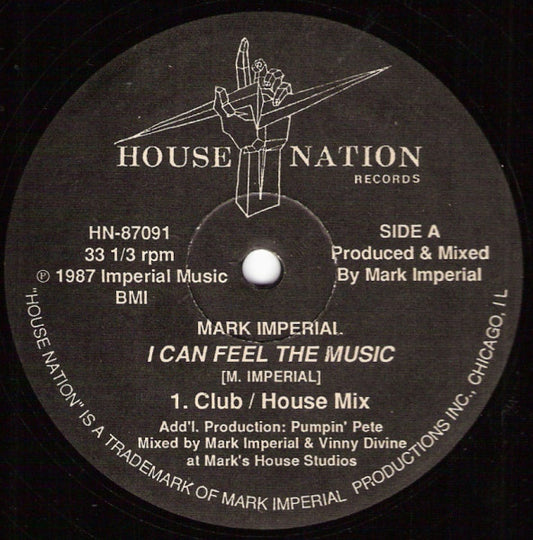 Mark Imperial : I Can Feel The Music (12")