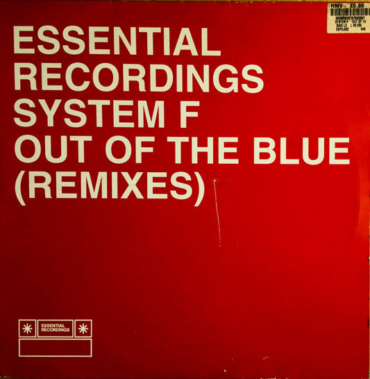 System F : Out Of The Blue (Remixes) (12", Bei)
