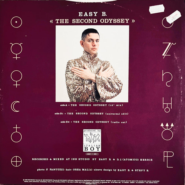 Easy B : The Second Odyssey (12")