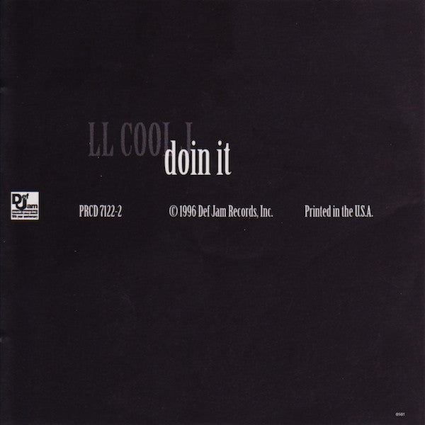 LL Cool J : Doin It (CD, Single, Promo)