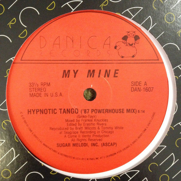 My Mine : Hypnotic Tango ('87 Powerhouse Mix) (12", Dar)