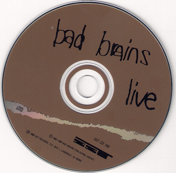 Bad Brains : Live (CD, RE)