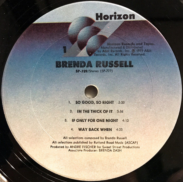 Brenda Russell (2) : Brenda Russell (LP, Album, Ter)