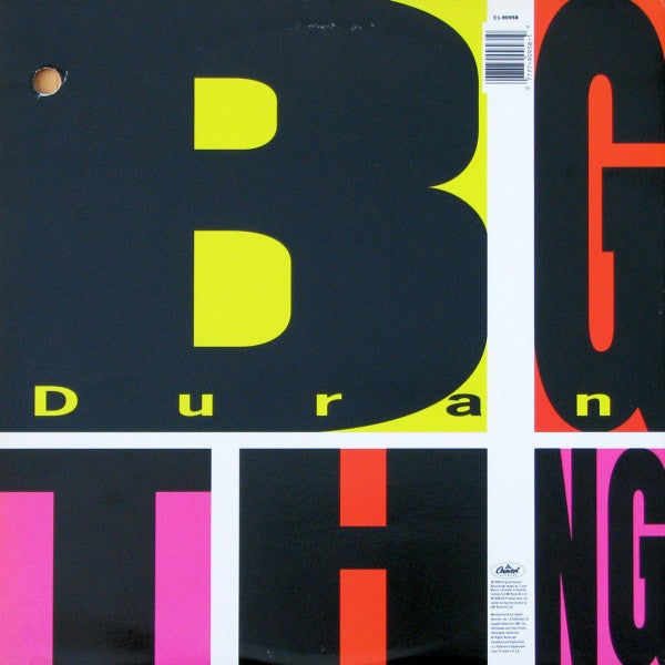 Duranduran* : Big Thing (LP, Album, Spe)