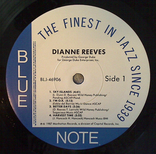 Dianne Reeves : Dianne Reeves (LP, Album)