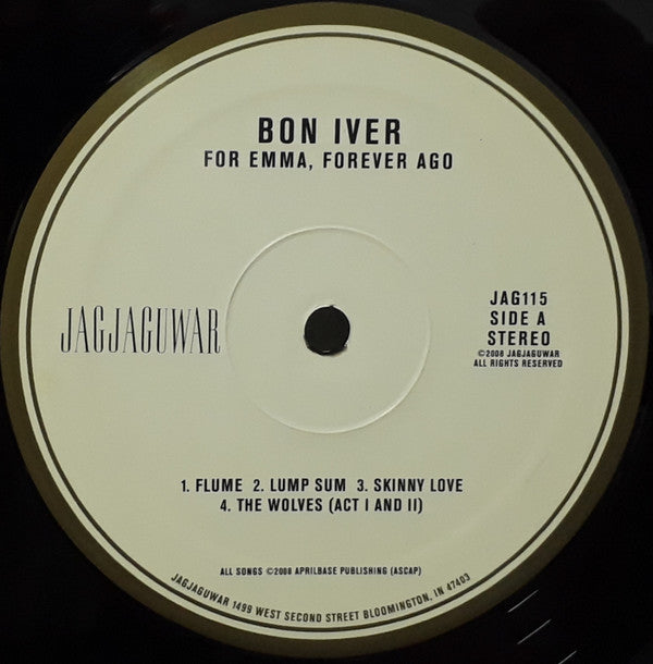 Bon Iver : For Emma, Forever Ago (LP, Album, RE)