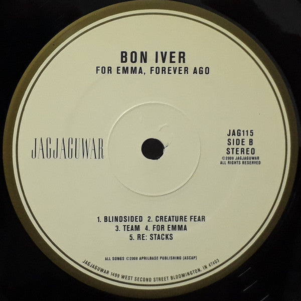 Bon Iver : For Emma, Forever Ago (LP, Album, RE)