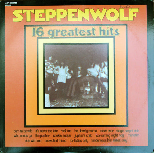 Steppenwolf : 16 Greatest Hits (LP, Comp, Club)