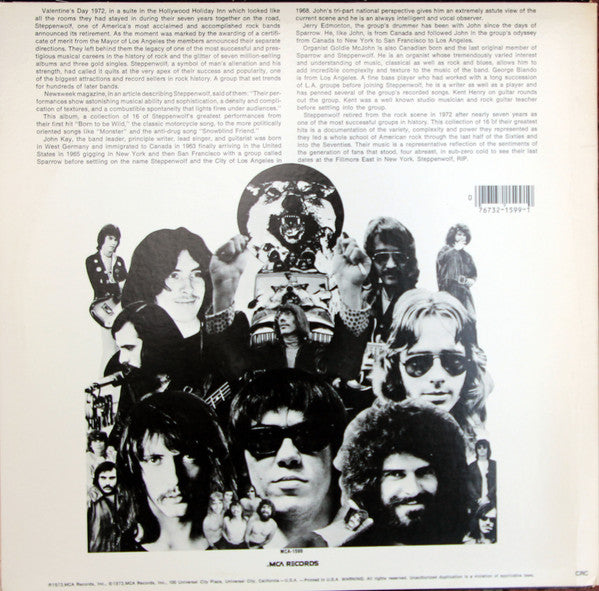 Steppenwolf : 16 Greatest Hits (LP, Comp, Club)