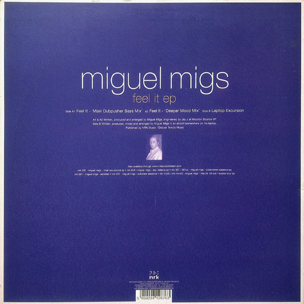 Miguel Migs : Feel It EP (12", EP)