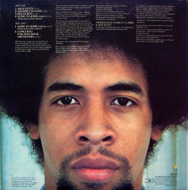 Stanley Clarke : Journey To Love (LP, Album, PR )