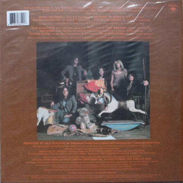 Aerosmith : Toys In The Attic (LP, Album, RE, RM, 180)