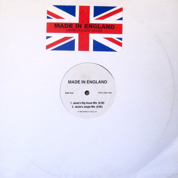 Elton John : Made In England (Unreleased Mixes) (12", Promo)