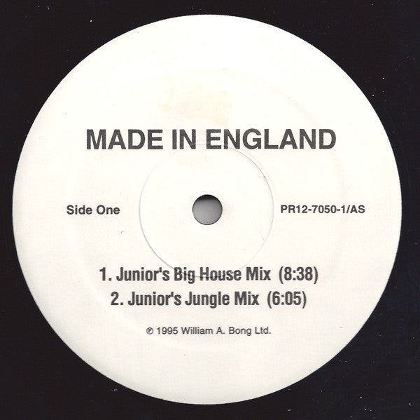 Elton John : Made In England (Unreleased Mixes) (12", Promo)