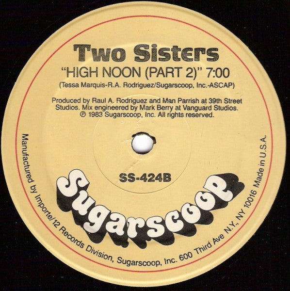 Two Sisters : High Noon (12")