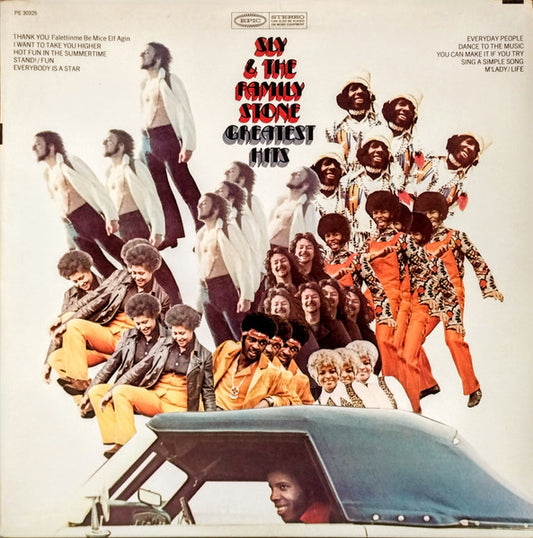 Sly & The Family Stone : Greatest Hits (LP, Comp, RE, Car)