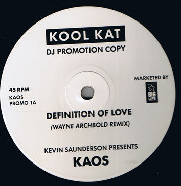 Kaos : Definition Of Love (12", Promo)