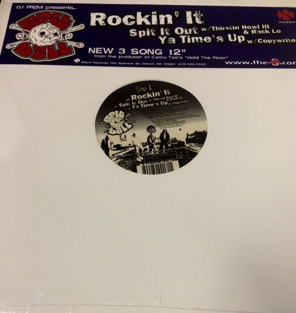 Spitball : Rockin' It & Spit It Out (12", Single)