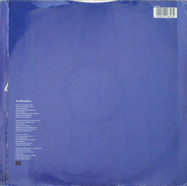 Pet Shop Boys : It's A Sin (12", Single)