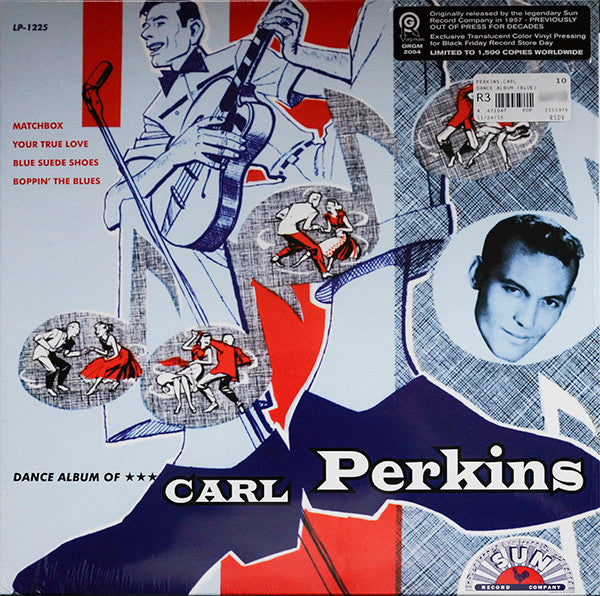 Carl Perkins : Dance Album Of Carl Perkins (LP, Album, RSD, Ltd, RE, Blu)