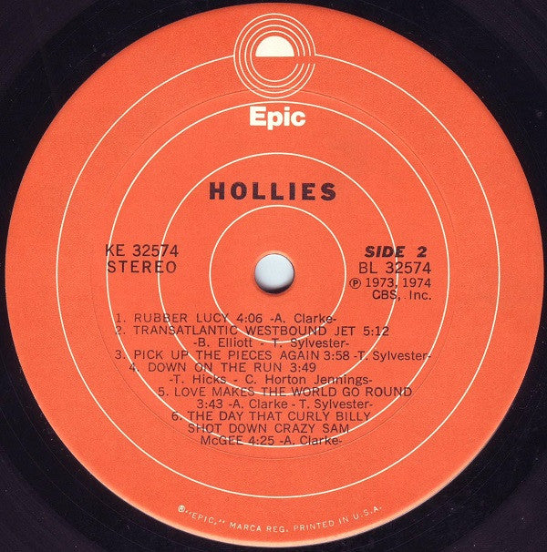 The Hollies : Hollies (LP, Album, Pit)