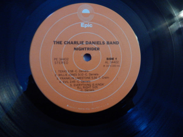 The Charlie Daniels Band : Nightrider (LP, RE, Ora)