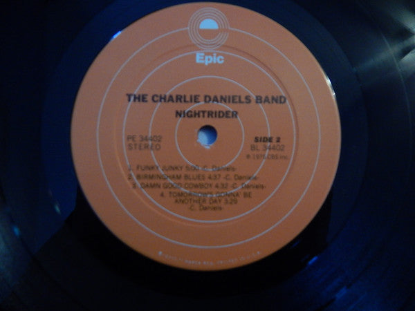 The Charlie Daniels Band : Nightrider (LP, RE, Ora)