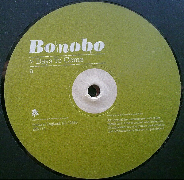 Bonobo : Days To Come (2xLP, Album)