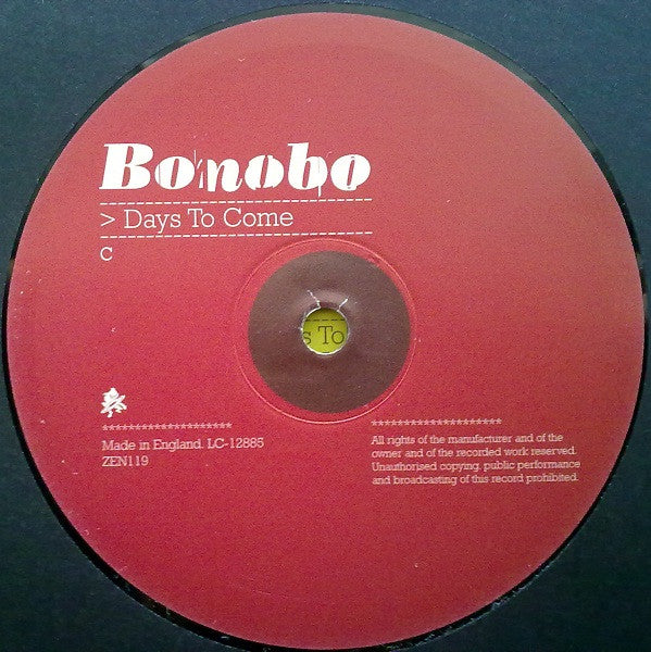 Bonobo : Days To Come (2xLP, Album)