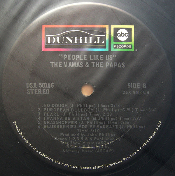 The Mamas & The Papas : People Like Us (LP, Album, San)