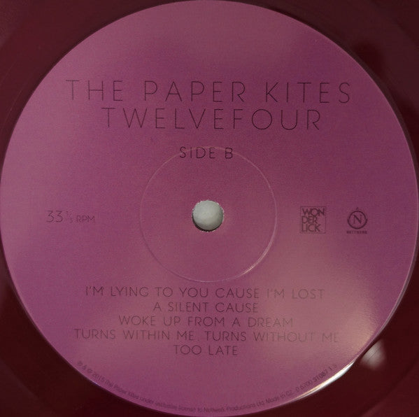 The Paper Kites : Twelvefour (LP, Album, RSD, Ltd, Pur)