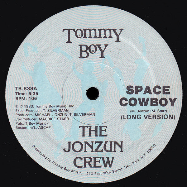 The Jonzun Crew : Space Cowboy (12")