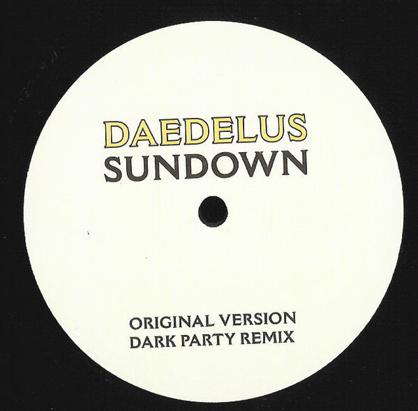 Daedelus : Sundown (12")