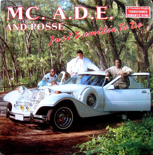 MC. A.D.E. And Posse : Just Sumthin To Do (LP, Album)