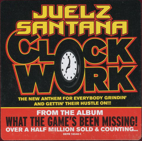 Juelz Santana : Clockwork (12", Promo)