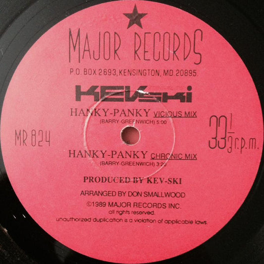 Kev-Ski (2) : Hanky Panky (12")