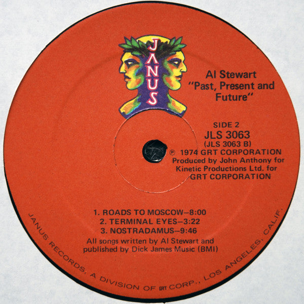 Al Stewart : Past, Present And Future (LP, Album, RP)