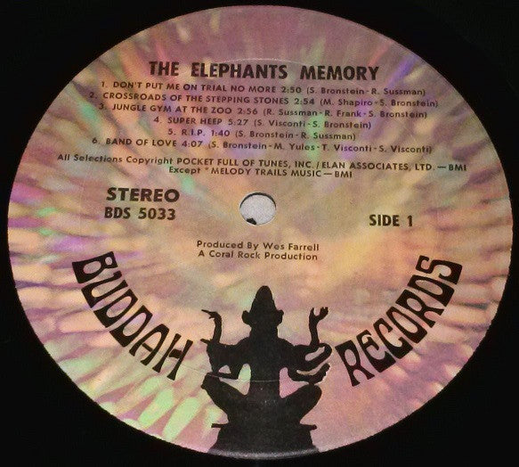 Elephants Memory : The Elephants Memory (LP, Album)