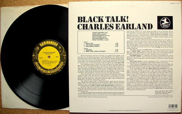 Charles Earland : Black Talk! (LP, Album, RE)