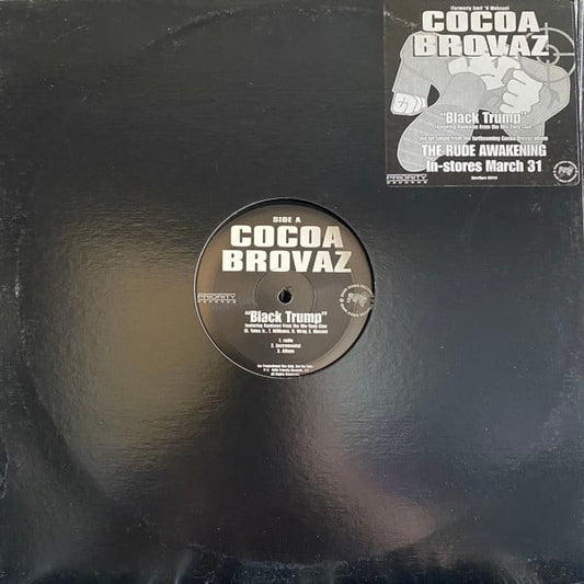 Cocoa Brovaz : Black Trump (12", Promo)