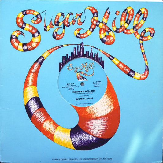 Sugarhill Gang : Rapper's Delight (12", RP, Bes)