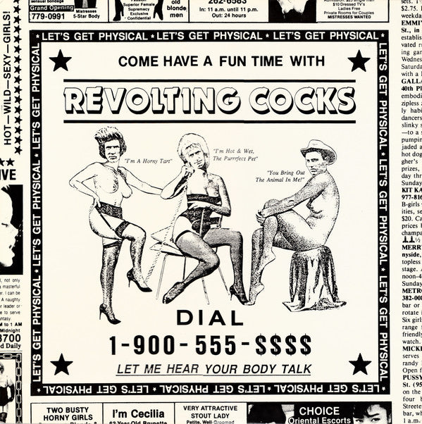 Revolting Cocks : (Let's Get) Physical (12", Single)