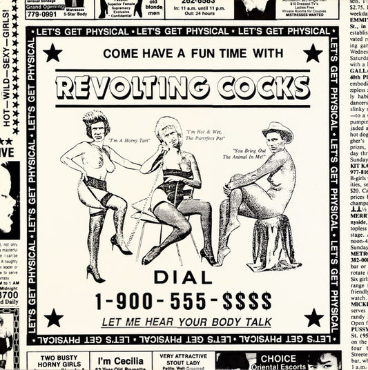 Revolting Cocks : (Let's Get) Physical (12", Single)