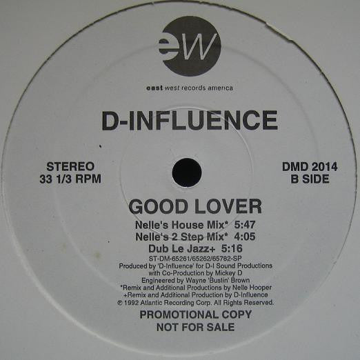 D-Influence* : Good Lover (12", Promo)