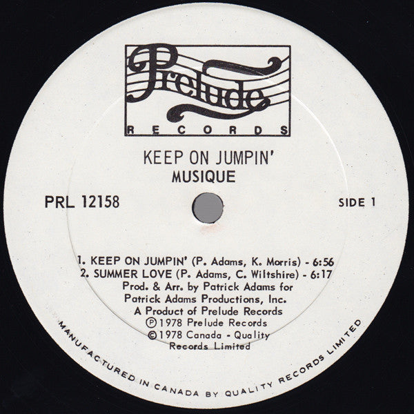 Musique : Keep On Jumpin' (LP, Album)