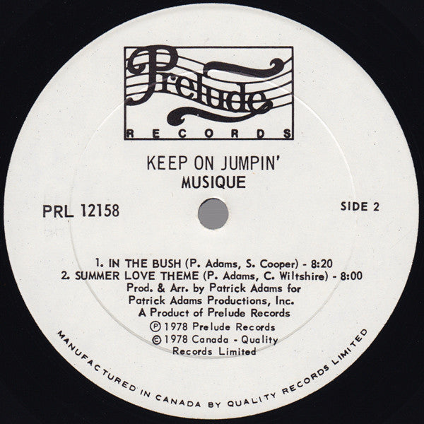 Musique : Keep On Jumpin' (LP, Album)