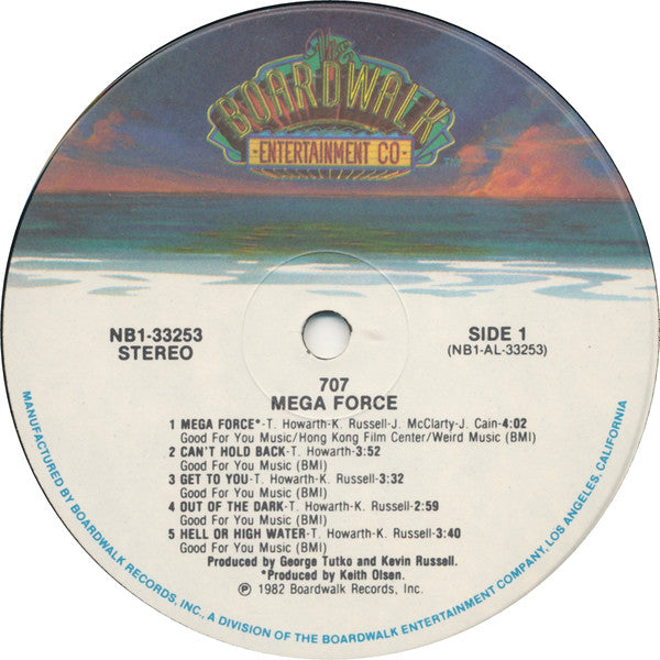 707 : Mega Force (LP, Album, RCA)