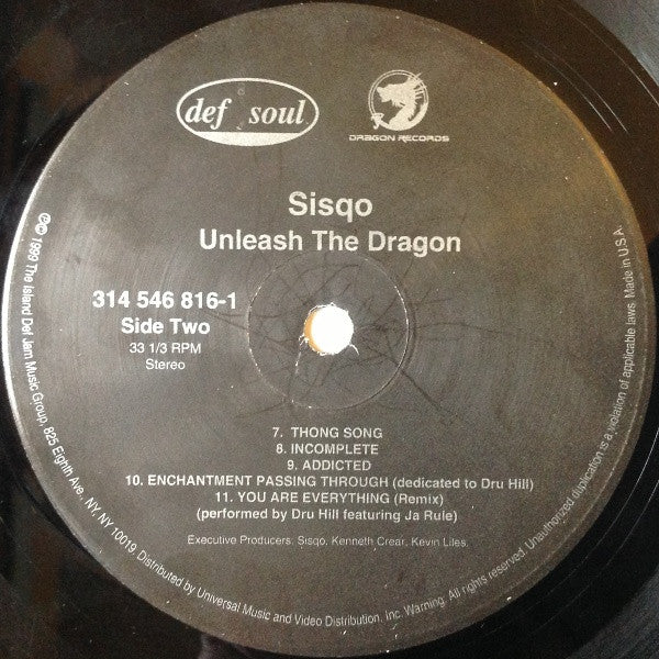 Sisqó* : Unleash The Dragon (LP, Album)