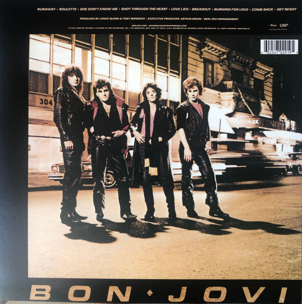 Bon Jovi : Bon Jovi (LP, Album, RE)