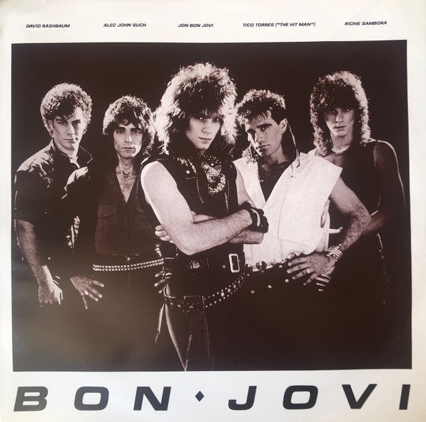 Bon Jovi : Bon Jovi (LP, Album, RE)